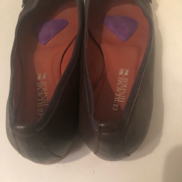 GUILLAUME HINFRAY leather taupe with cute ribbon as seen. - Picture 3 of 3